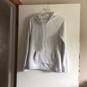 Light Grey Fleece Hoodie!